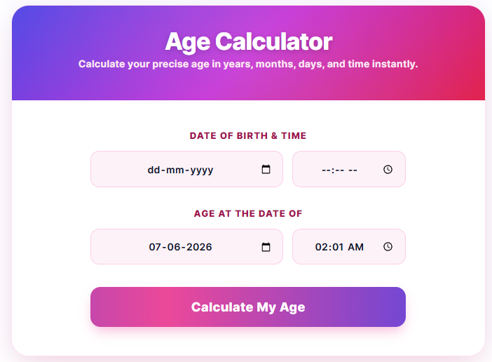 Age Calculator