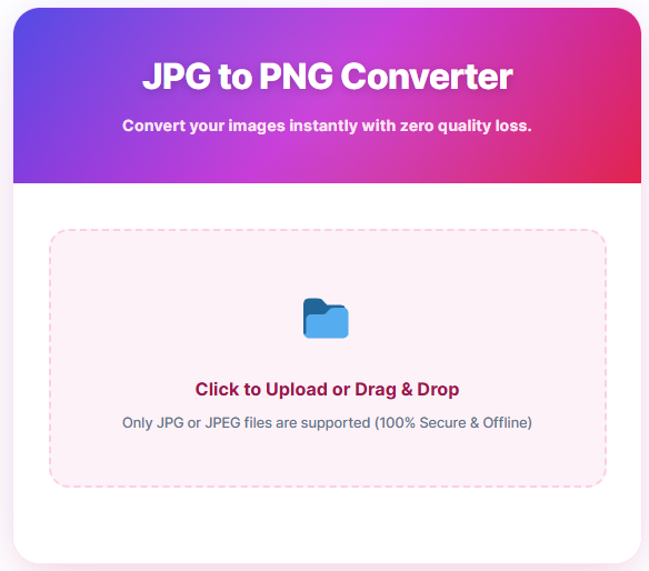 JPG to PNG Converter
