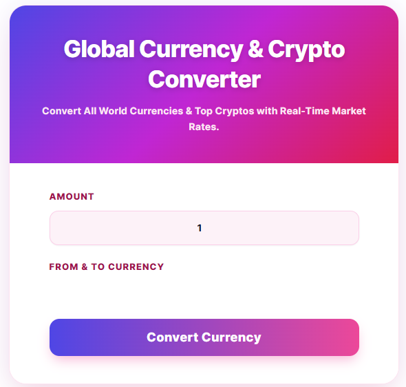 Global Currency Converter