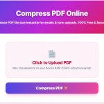 Compress PDF Online, PDF compress