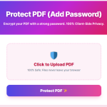 Protect PDF (Add Password), PDF Password Protect