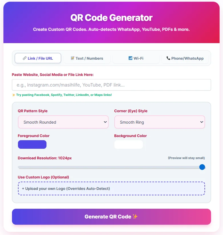 QR Code Generator